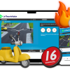 16 examens oefenen - Scooter