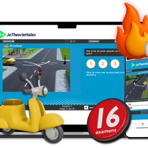 16 examens oefenen - Scooter